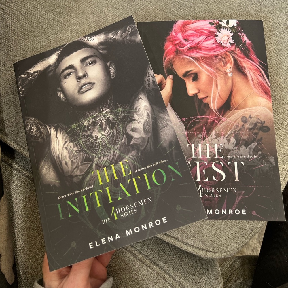 SIGNED COPIES of The Initiation and The Test by Elena Monroe